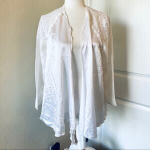 Vintage Miss Dior Short Satin Robe